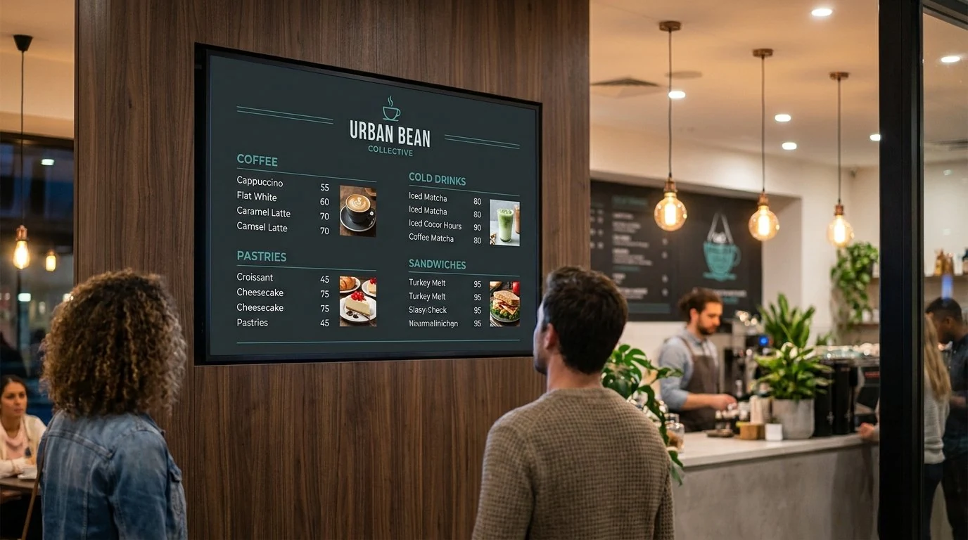 NoxSign Dijital Tabela gerçek kullanım